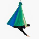 hamak cieniowany zielono-żółty