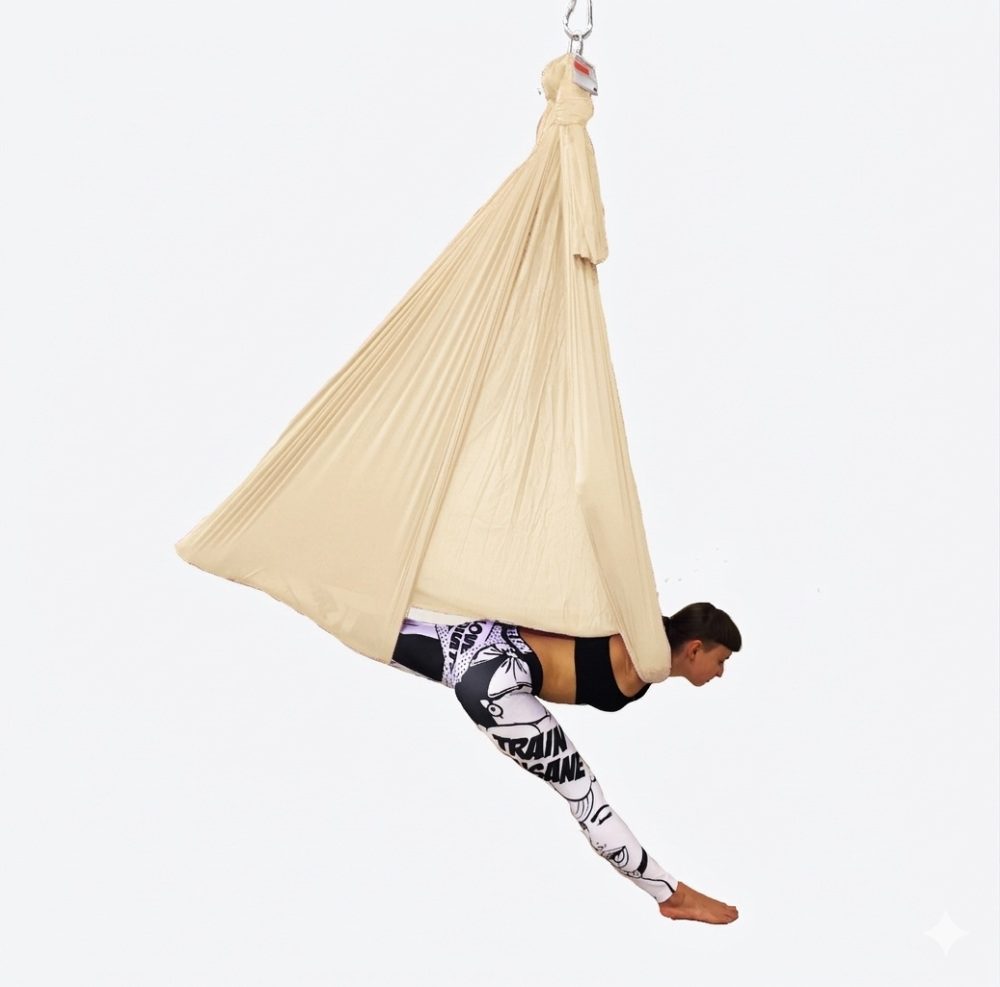 Hamak Aerial Joga – kremowy